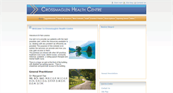 Desktop Screenshot of crossmaglenhealthcentre.net