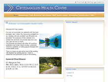Tablet Screenshot of crossmaglenhealthcentre.net